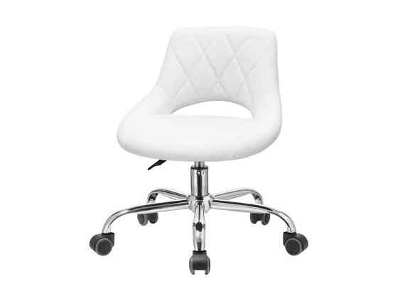 Стілець зі спинкою для майстра педикюру модель 355 Київ