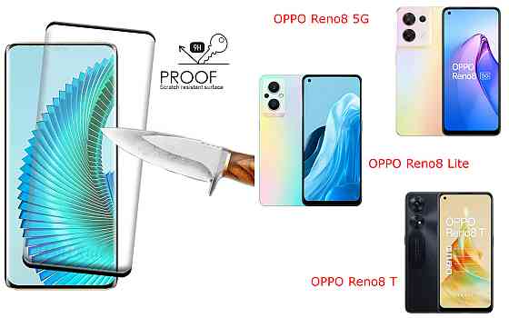 Захисне скло HyperGlass Pro для OPPO Reno8 5G, Reno8 Lite, Reno8 T – максимальна чутливість та захист Київ