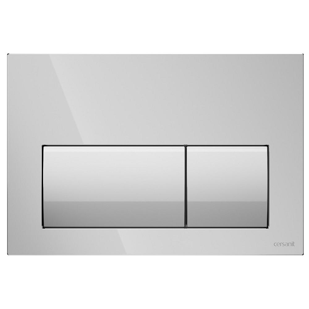 Кнопка слива Cersanit PRESTO II глянцевий хром Киев - изображение 1