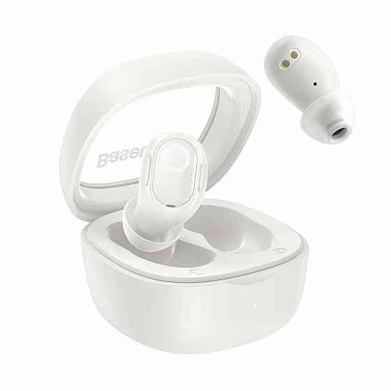 Бездротові навушники Baseus Bowie WM02 True Wireless Earphones кремово-білий Львів