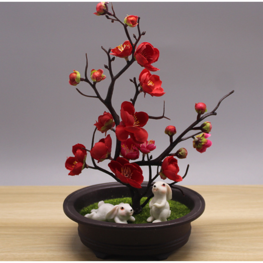 Декоративные фигурки Кролики мини-сада флорариума микроландшафта кашпо рокария микропейзажа Набор 2шт Одесса - изображение 3