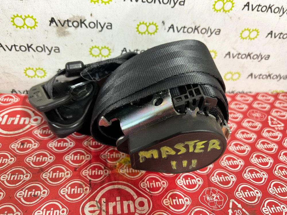 Ремінь безпеки передній правий Renault Master III 2010-2024 (868840019R) Ковель - фото 1