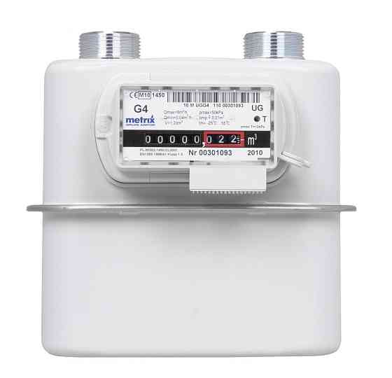 Счетчик газа Metrix UG G4 мембранный внутренний газовый счетчик G4 Apator Metrix Польша Киев