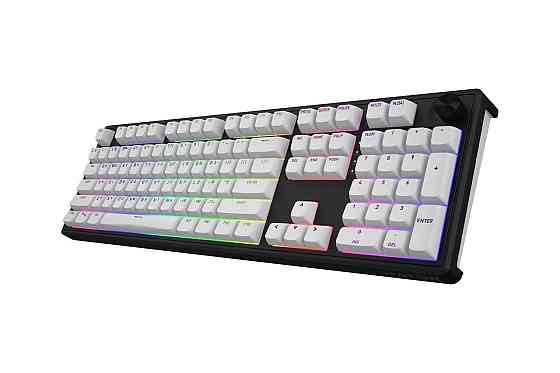 Клавіатура бездротова Hator Skyfall 100 Wireless Black-White (HTK3100UA) ( 18136 ) Харьков