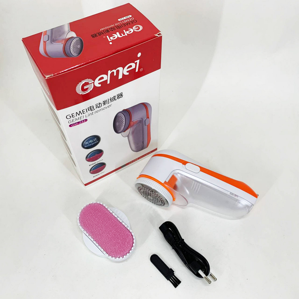 Бритва-щетка для одежды GEMEI, Машинка для уборки катышек с одежды Удаление катышков с MO-38 Львов - изображение 9