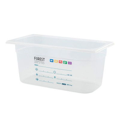 Гастроємність FoREST серія "Gastronorm" з поліпропілену GN 1/3 h 150 мм 5,5 л (241380) Вінниця - фото 1