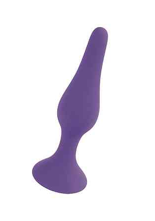 Анальна пробка - Silicone Purple Plug M Sex Aura Київ