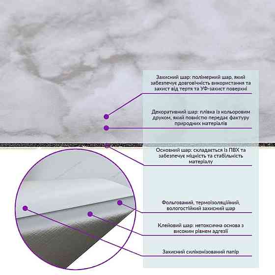 Самоклеющаяся виниловая плитка 600х300х1,5мм, цена за 1 шт. (СВП-104) Глянец SW-00000493 Днепр