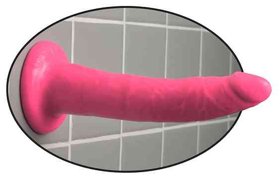 Фалоімітатор - Dillio 7" Slim Pink Sex Aura Київ