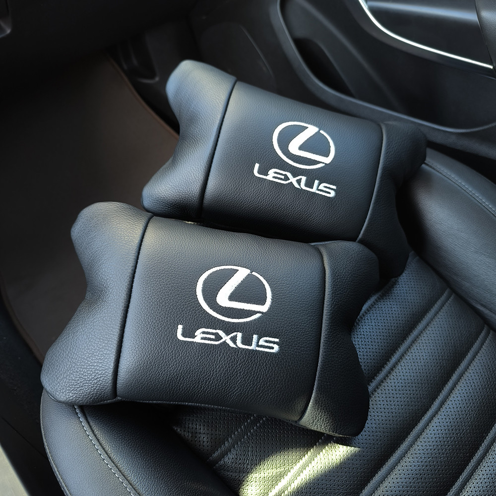 Подушка для поддержки головы в машине Lexus Лексус, Подушка с логотипом бренда, Автоподушка под голову XM-83 Львов - изображение 11