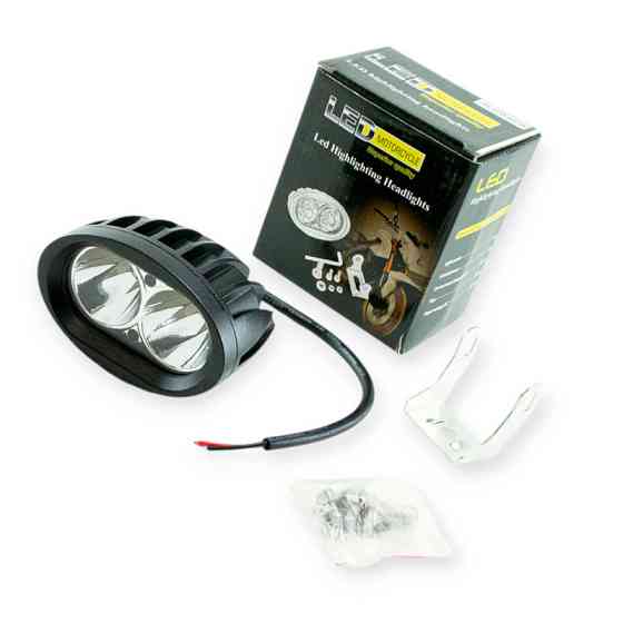 Фара LED овал 100х70 (Дм Ш) 20W комбінований Optimal-L додаткова Мукачево