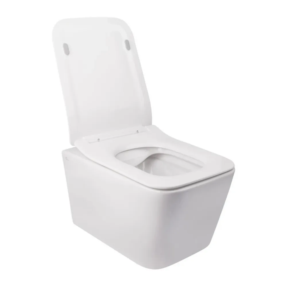 Готове рішення Qtap для ванної кімнати: підвісний унітаз Crow Rimless 520х360х290 + комплект інсталяції Nest 4 в 1 (квадратна Київ - фото 6