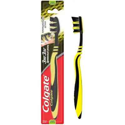 Зубна щітка Colgate Зіг Заг Деревне вугілля Жовта (2170000000114) Вінниця