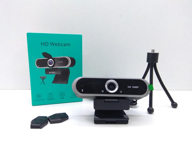 Веб-камера Niveoli HD 1080P Webcam Луцк - изображение 1
