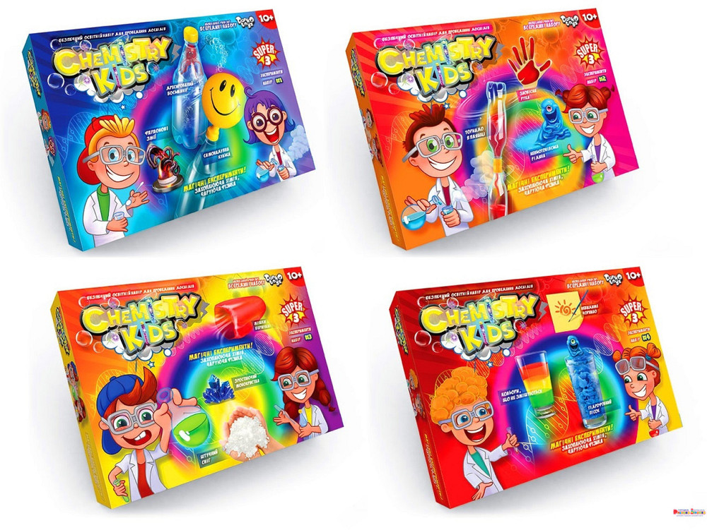 Безпечний освітній набір для проведення дослідів 