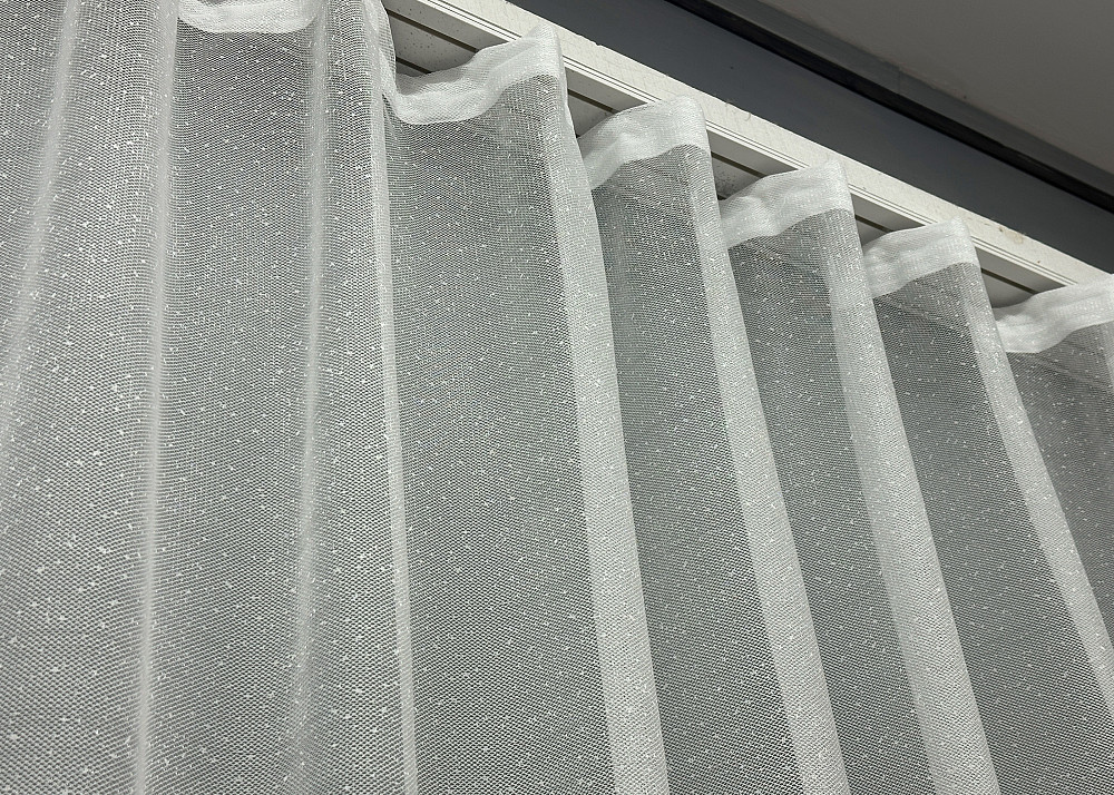 Тюль жаккард цвет белый 1674т Киев - изображение 7