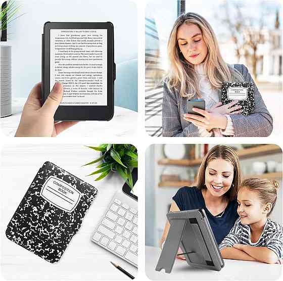 Чехол HGWALP для Tolino Shine 5/Shine Color/Shine 4 и Kobo Clara Colour/Clara BW/Clara 2E с авторазблокировкой Киев