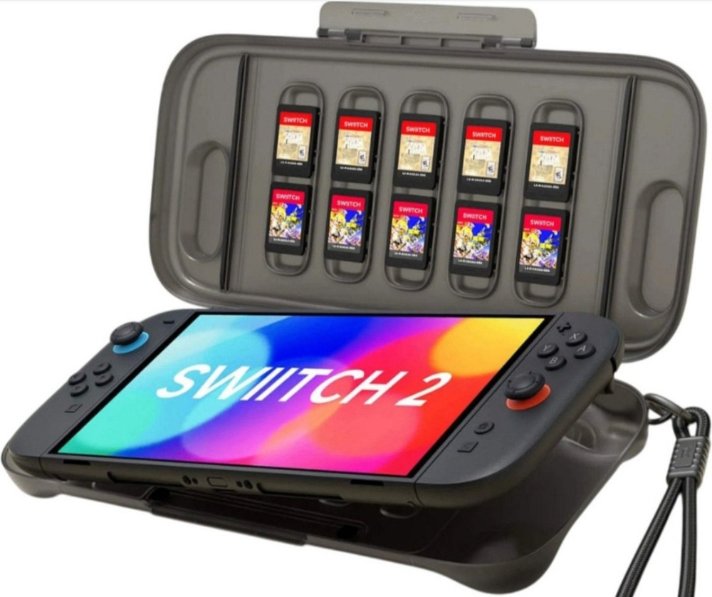 Чохол JSAUX PC0116 амортизуючий для Nintendo Switch 2 Чорний. Харків - фото 5