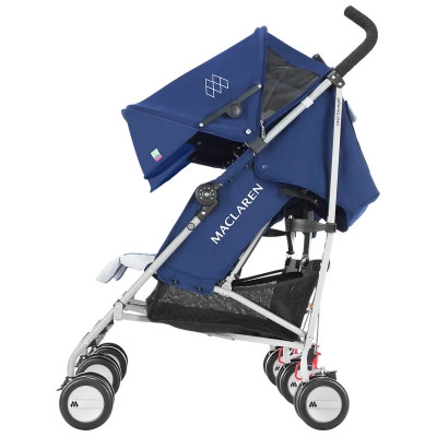 Коляска Maclaren Twin Triumph для двійні Blue/Silver (WM1Y120042) Вінниця - фото 4
