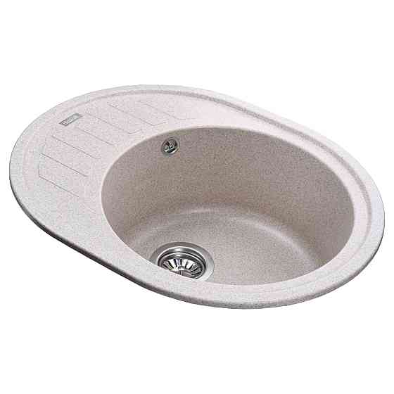 Гранітна мийка Globus Lux ARNO мигдаль 620х500-А0008 Київ