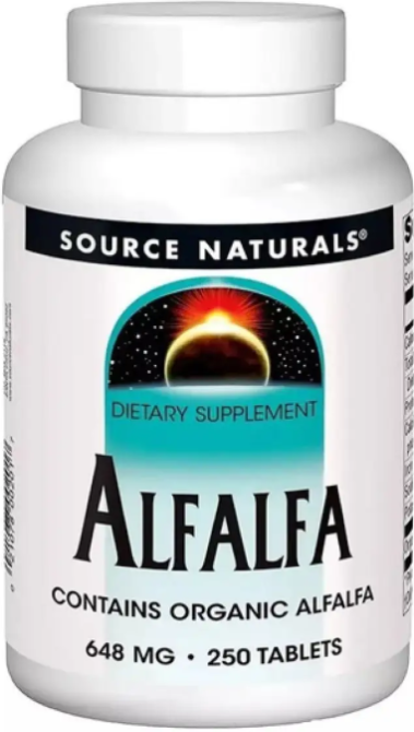 Люцерна Source Naturals Alfalfa 648mg 250 таб Київ - фото 1
