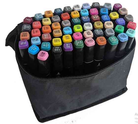 Набір маркерів з двосторонньою насадкою Touch 7751, 60 шт. Вінниця