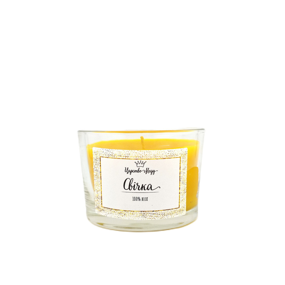 Свеча в стакане с индивидуальной коробочкой украшенной патриотическими лентами 120 мл Одесса - изображение 6