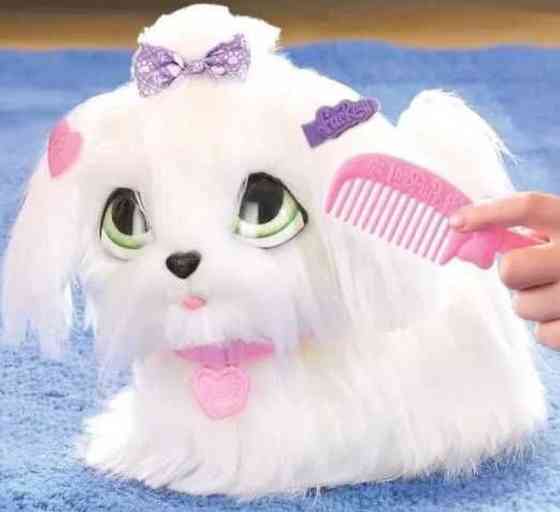 Интерактивный песик Furreal Friends Go Go Мальтийская болонка hasbro.  ОРИГІНАЛ! Харьков