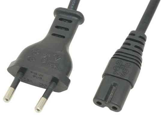 Кабель живлення 220В 1.5 м, 0,5мм2 IEC-C7 (для аудіо-відео техніки) Вінниця