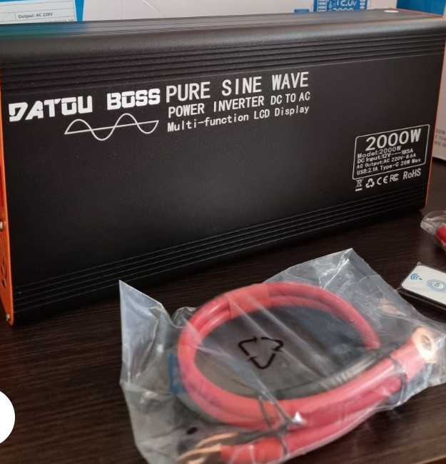 Инвертор Databoss Преобразователь напряжения 12В -220 2квт. Харьков - изображение 6