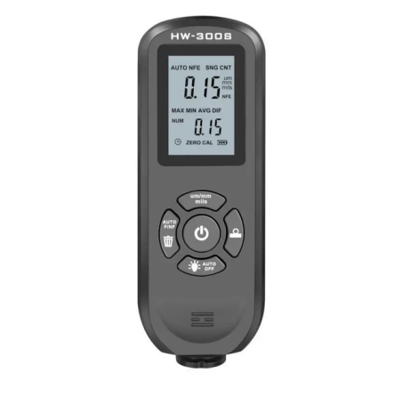 Толщиномер автомобильной краски и покрытий HW-300S автокалибровка с подсветкой Винница