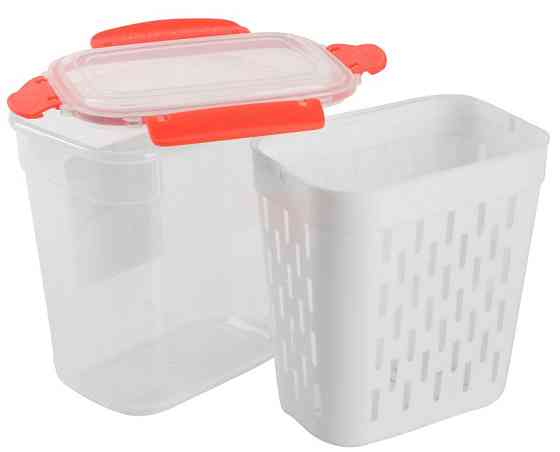 Мойка для овощей Violet House 0545 ORANGE-YELLOW-GREEN 2 л (6995590) Киев