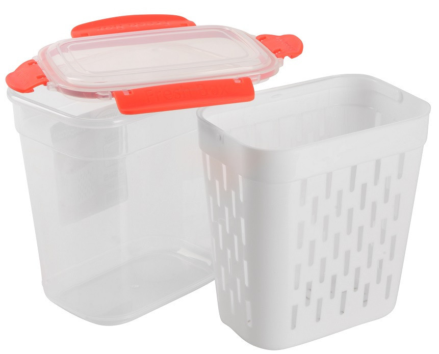 Мийка для овочів Violet House 0545 ORANGE-YELLOW-GREEN 2 л (6995590) Київ - фото 4