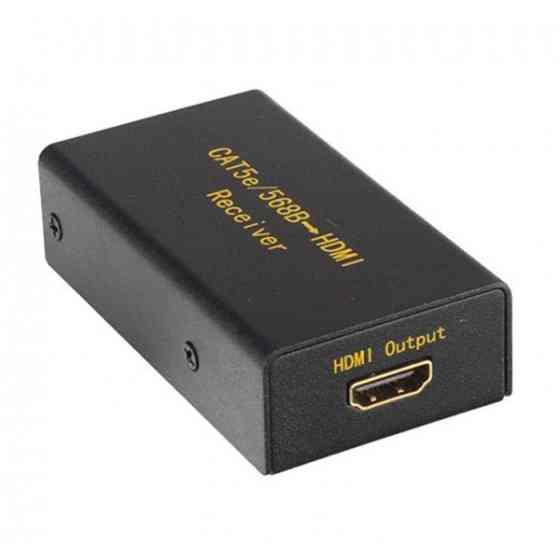 Подовжувач HDMI по кабелю UTP до 30м з БЖ (RTL) (S0624) Киев