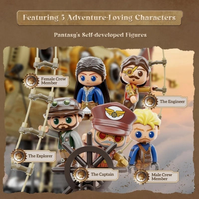 Конструктор Pantasy Original Дирижабль Steampunk (85021) Вінниця - фото 4