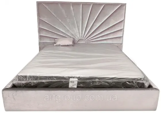Кровать Двуспальная Sunrise Comfort 140 х 190 см Simple С подъемным механизмом и нишей для белья Мокко Днепр