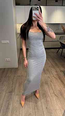 Женское вечернее элегантное длинное платье кулир Меланж, 46/48 Одесса