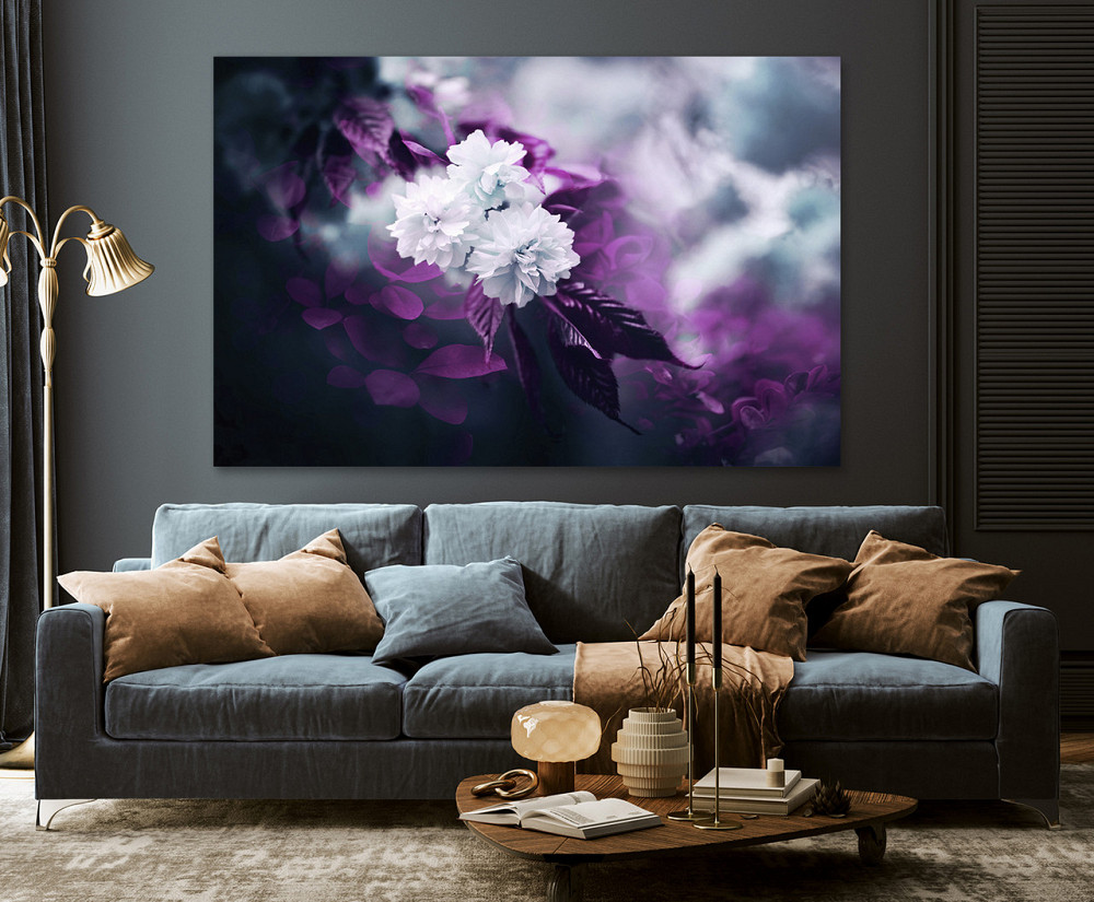 Картина полотно у вітальню / спальню     Квіти     MLP_252 ( 60х30см ) 80x120 см Київ - фото 3