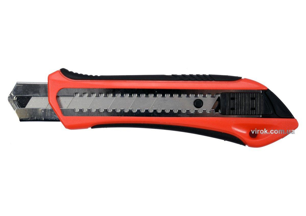 Ніж YATO з висувним лезом з відломними сегментами : M= 25 мм [12/144] Одесса - изображение 1