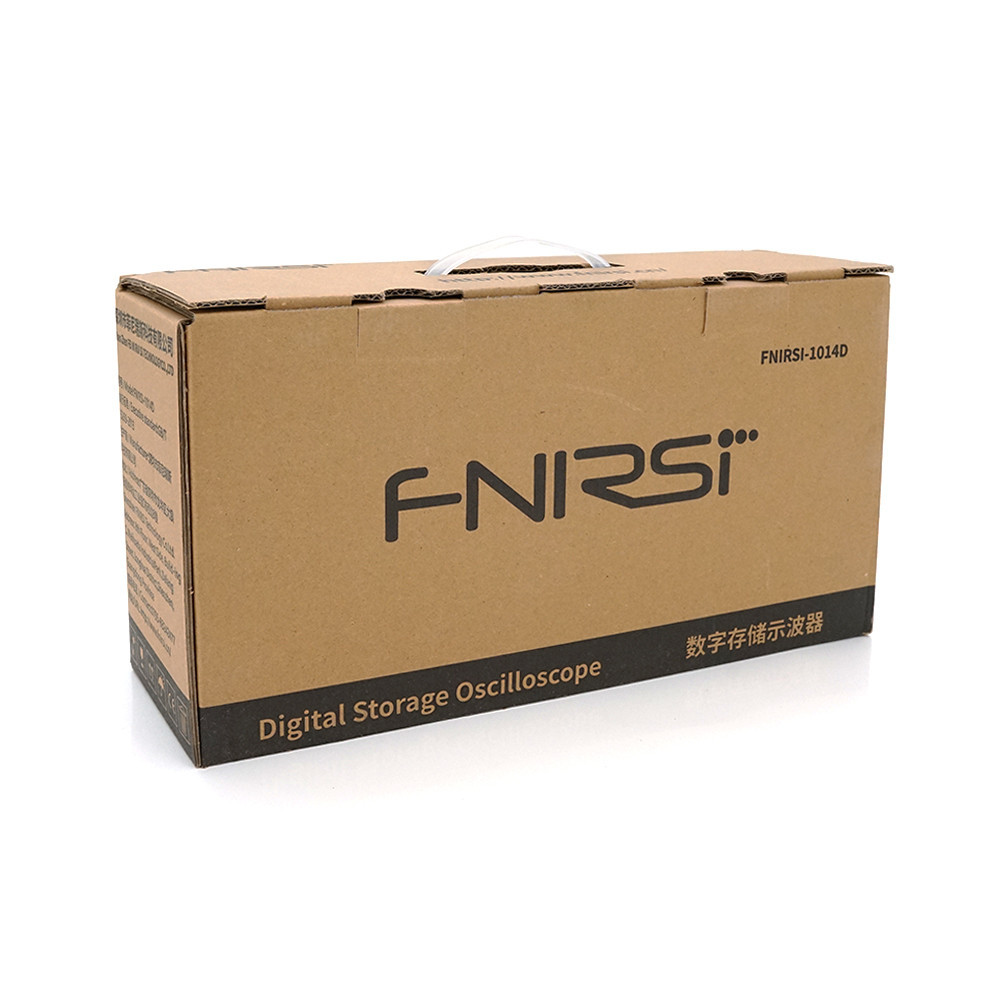 Двохканальний осцилограф FNIRSI 1014D, 100MHz, 1000MSa/s, 2CH, 246Kpts, 310х145х70mm, Box Київ - фото 2