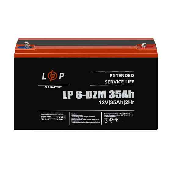 Тяговый свинцово-кислотный AGM аккумулятор LP 6-DZM-35 Ah Киев