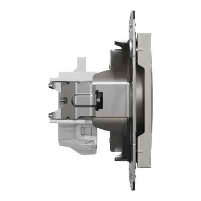 Розетка Schneider Electric ASFORA без заземления бронза (EPH3000169) Винница