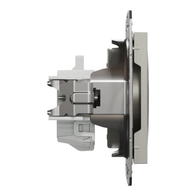 Розетка Schneider Electric ASFORA без заземлення бронза (EPH3000169) Вінниця - фото 3