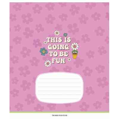 Зошит Школярик Cool phrases 12 аркушів лінія (012-3350L) Вінниця