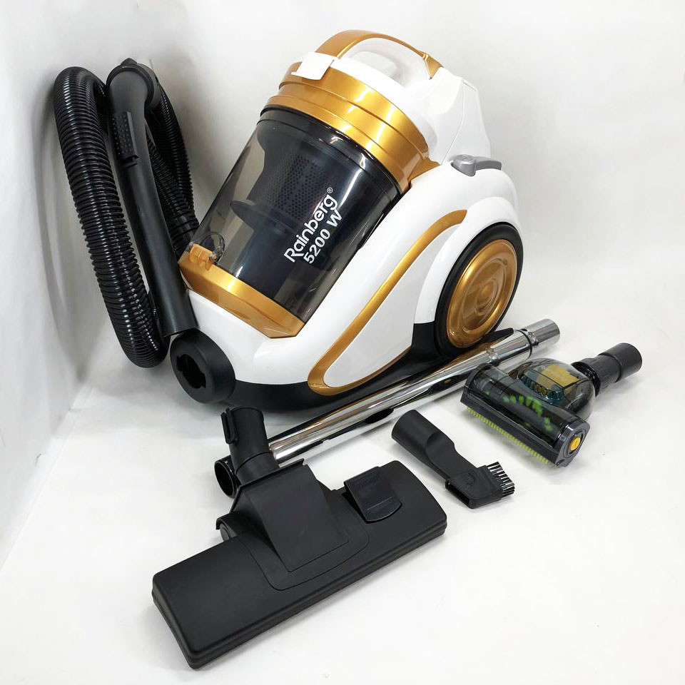 Домашній пилосос для дому удома топ Rainberg RB-658TB 5200 Вт, Потужний побутовий циклонний пилосос UP-18 Львів - фото 6