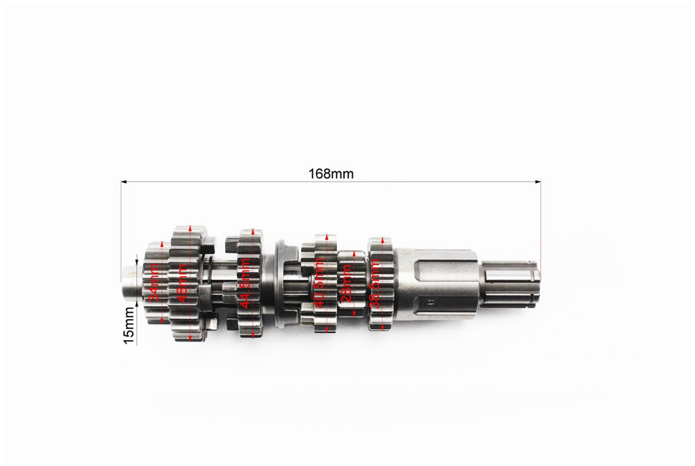 Коробка передач (два вали з шестернями) СG-200cc "вал первинний 13зуб." Киев - изображение 4