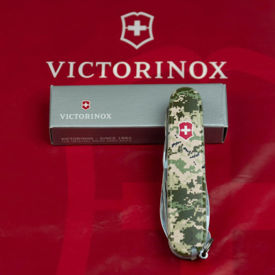 Ніж Victorinox Climber Army Піксель + Лого (1.3703.3_W3941p) Вінниця - фото 7
