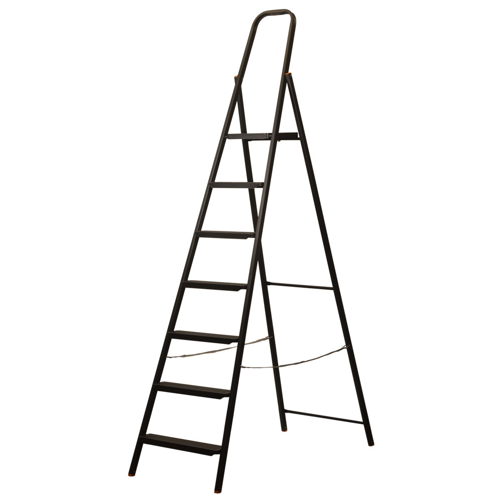 Grad Стремянка стальная 7 ступеней 2.30м GRAD (5035895) Коломия - фото 1