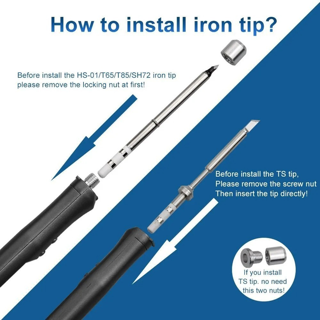 Паяльник Quecoo T85 65W USB Винница - изображение 3