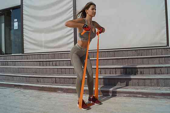 Стрічка-еспандер для спорту та реабілітації Power System PS-4007 Resistance Band Set 3шт. Кам'янське